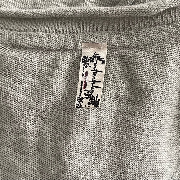 NEW Free People Oversized Organic Cotton Pullover - Picture 8 of 8